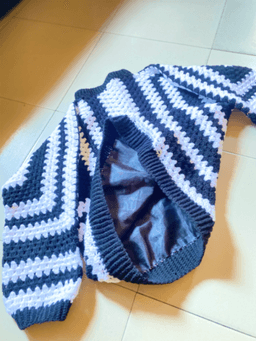 Crochet Hexagon Sweater